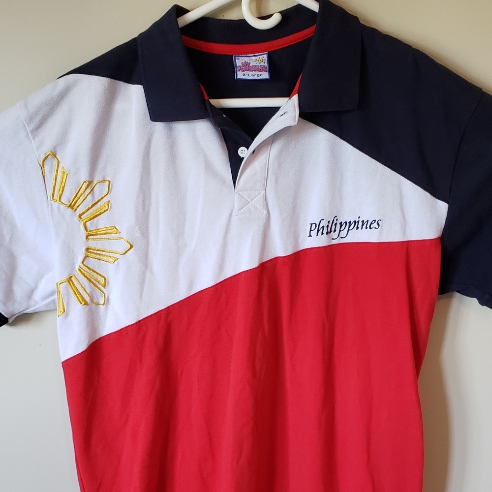 My philippines embroidered polo size XL